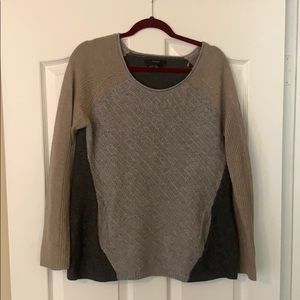 Tahari Neutral Colored Cashmere Sweater